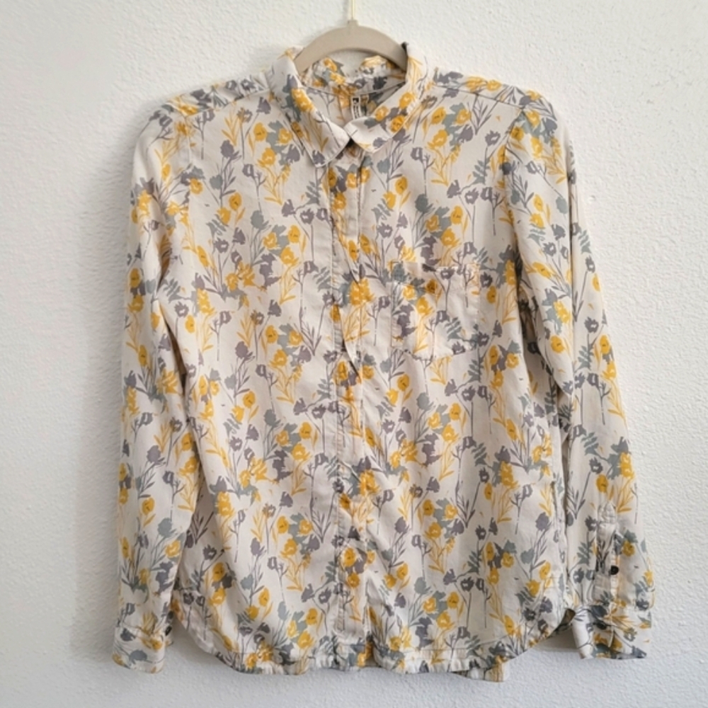 KUHL Women's Hadley Long Sleeve Floral Shirt, Small